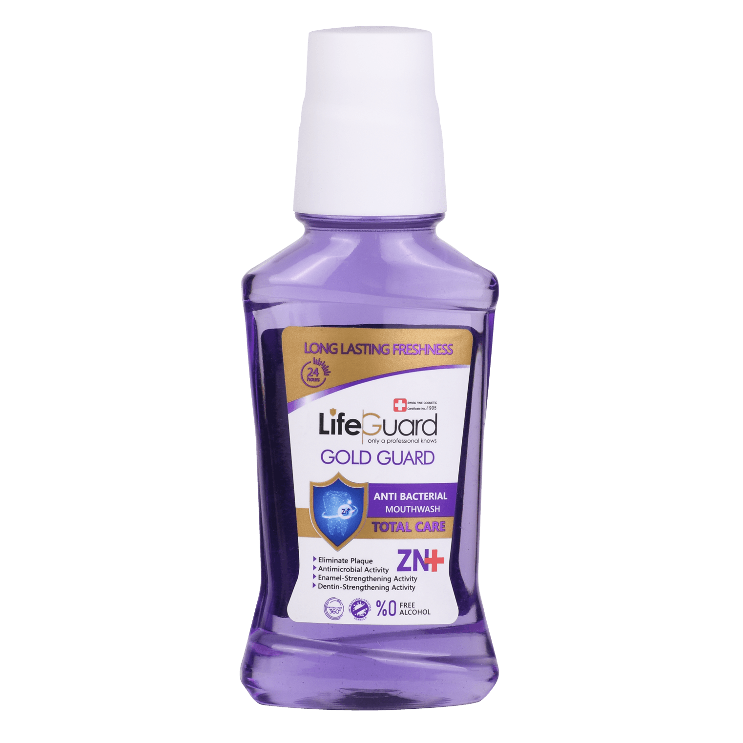 دهانشویه بزرگسال توتال Gold Guard لایف گارد 270 میلی لیتر